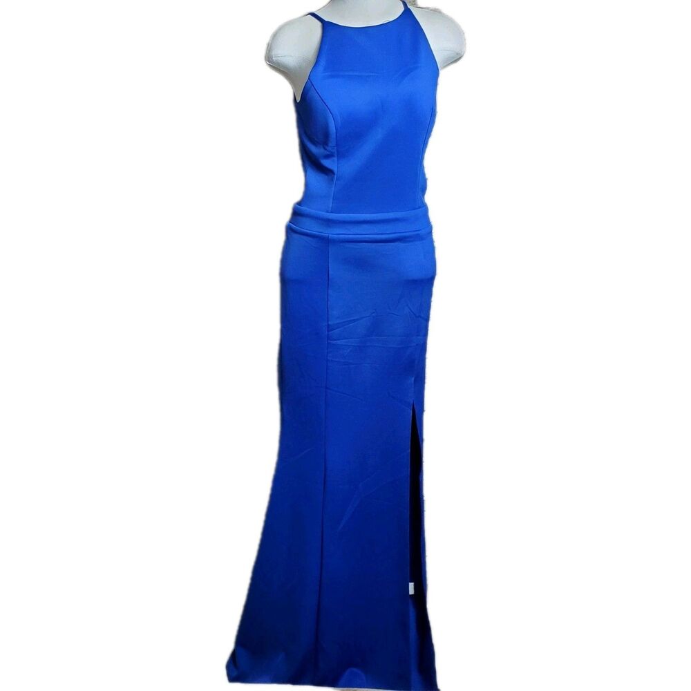 Kalinnu Blue Maxi Dress Missing Size